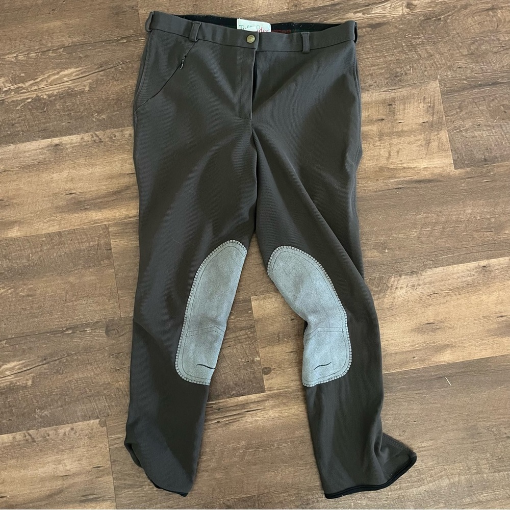 Tuffrider Women’s Charcoal Riding Pants